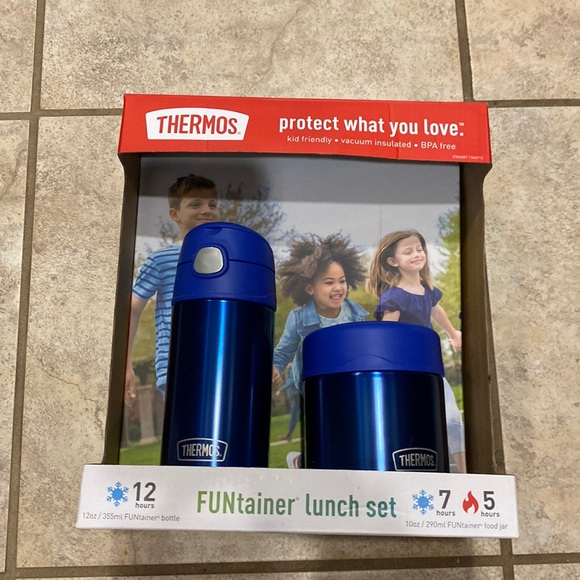Thermos Other New Thermos Blue Funtainer Lunch Set Poshmark